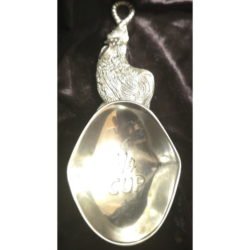 Vintage Arthur Court Vintage 1/4 Cup Measuring Cup Rooster Farmhouse Style